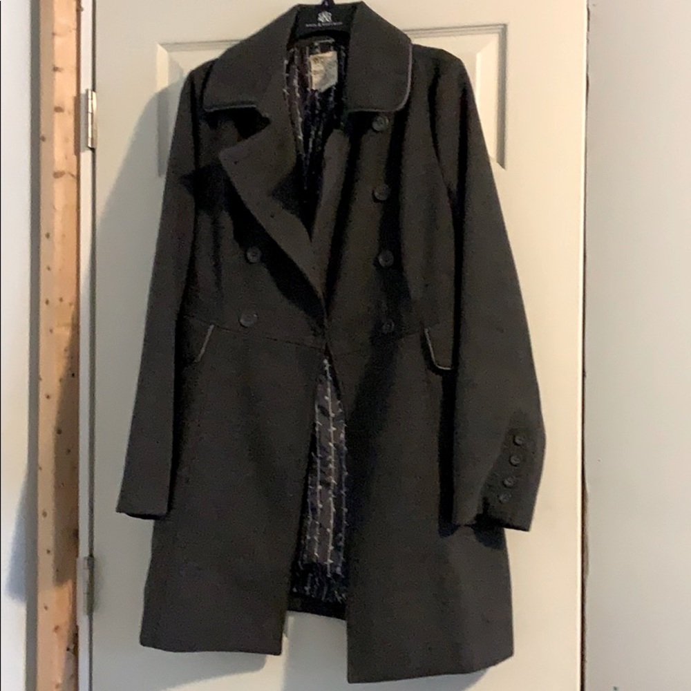 Dark Grey Pea Coat